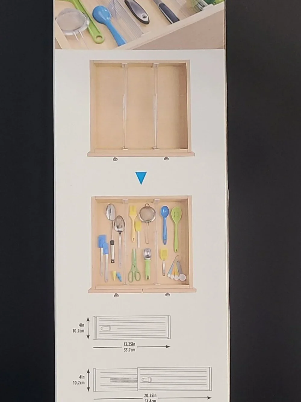 Idesign Drawer Dividers Clear- 1 Set